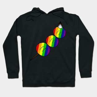 Pride month all inclusive flag LGBTQ+ Dango Hoodie